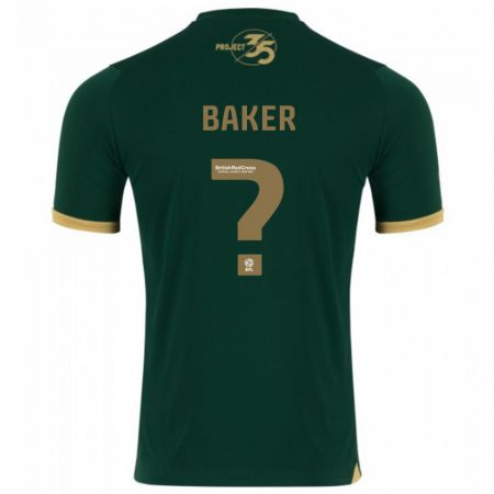 Kandiny Kinder Zak Baker #0 Grün Heimtrikot Trikot 2023/24 T-Shirt