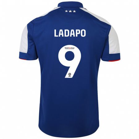Kandiny Kinder Freddie Ladapo #9 Blau Heimtrikot Trikot 2023/24 T-Shirt