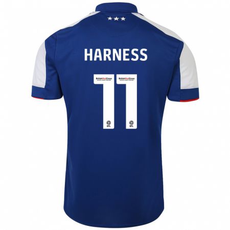 Kandiny Kinder Marcus Harness #11 Blau Heimtrikot Trikot 2023/24 T-Shirt