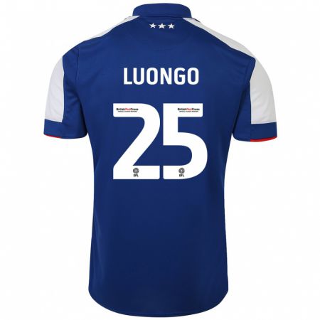 Kandiny Kinder Massimo Luongo #25 Blau Heimtrikot Trikot 2023/24 T-Shirt