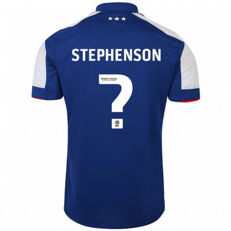 Kandiny Kinder Sean Stephenson #0 Blau Heimtrikot Trikot 2023/24 T-Shirt