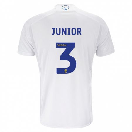 Kandiny Kinder Junior Firpo #3 Weiß Heimtrikot Trikot 2023/24 T-Shirt