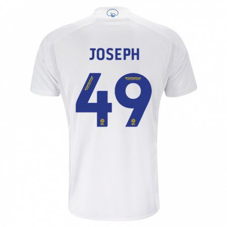 Kandiny Kinder Mateo Joseph #49 Weiß Heimtrikot Trikot 2023/24 T-Shirt