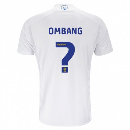 Kandiny Kinder Darryl Ombang #0 Weiß Heimtrikot Trikot 2023/24 T-Shirt