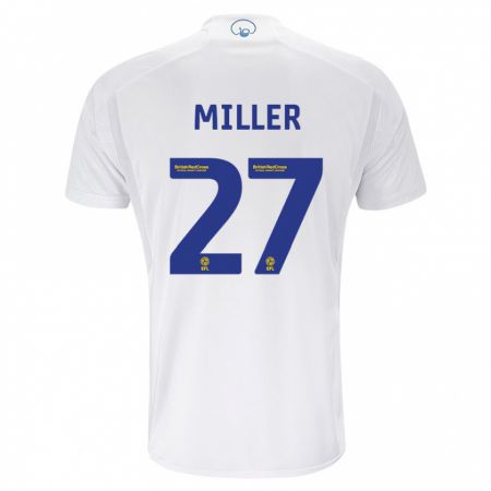Kandiny Kinder Amari Miller #27 Weiß Heimtrikot Trikot 2023/24 T-Shirt