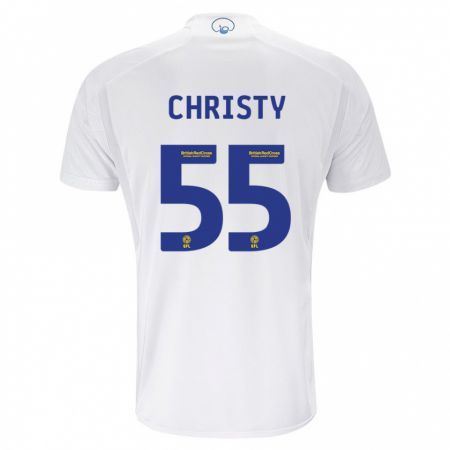 Kandiny Kinder Harry Christy #55 Weiß Heimtrikot Trikot 2023/24 T-Shirt