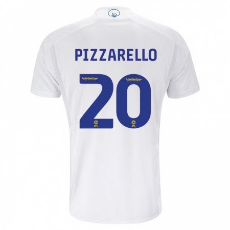Kandiny Kinder Charlyann Pizzarello #20 Weiß Heimtrikot Trikot 2023/24 T-Shirt