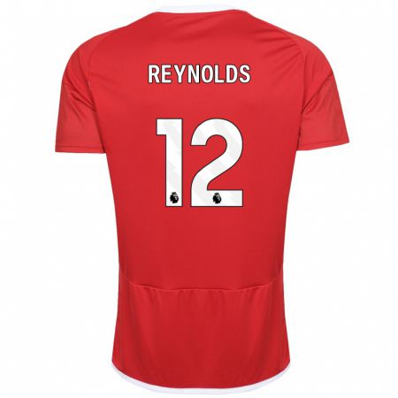 Kandiny Kinder Niamh Reynolds #12 Rot Heimtrikot Trikot 2023/24 T-Shirt