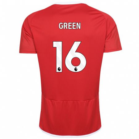 Kandiny Kinder Mollie Green #16 Rot Heimtrikot Trikot 2023/24 T-Shirt