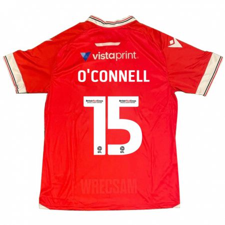 Kandiny Kinder Eoghan O'connell #15 Rot Heimtrikot Trikot 2023/24 T-Shirt
