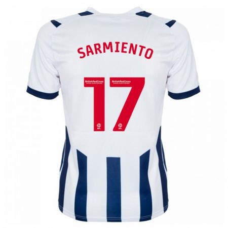 Kandiny Kinder Jeremy Sarmiento #17 Weiß Heimtrikot Trikot 2023/24 T-Shirt