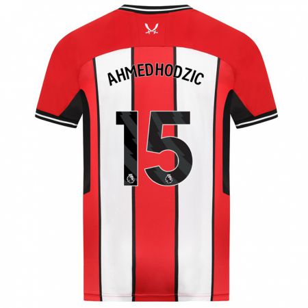 Kandiny Kinder Anel Ahmedhodzic #15 Rot Heimtrikot Trikot 2023/24 T-Shirt