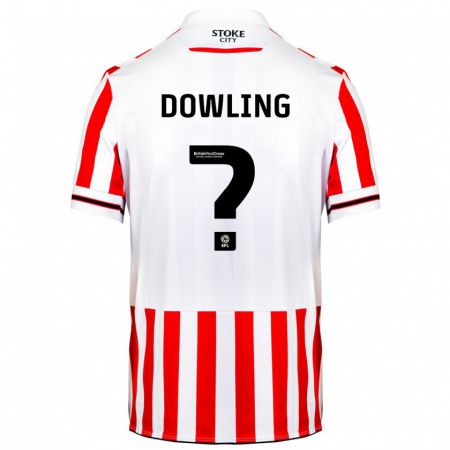 Kandiny Kinder Will Dowling #0 Rot-Weiss Heimtrikot Trikot 2023/24 T-Shirt