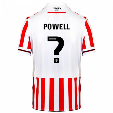 Kandiny Kinder Owen Powell #0 Rot-Weiss Heimtrikot Trikot 2023/24 T-Shirt