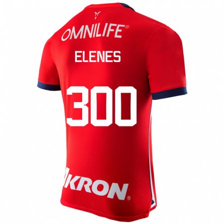 Kandiny Kinder José Elenes #300 Rot Heimtrikot Trikot 2023/24 T-Shirt