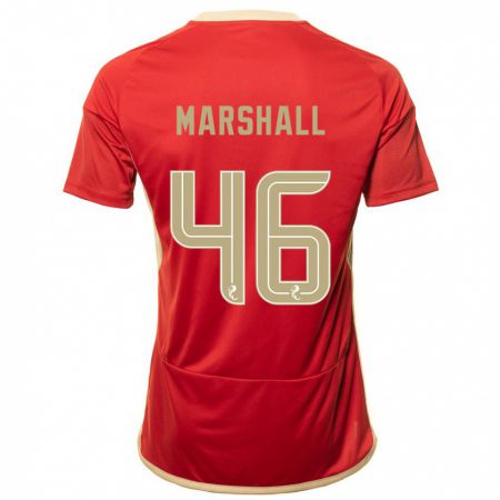 Kandiny Kinder Findlay Marshall #46 Rot Heimtrikot Trikot 2023/24 T-Shirt