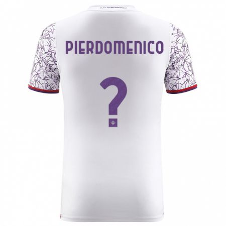 Kandiny Kinder Jacopo Di Pierdomenico #0 Weiß Auswärtstrikot Trikot 2023/24 T-Shirt