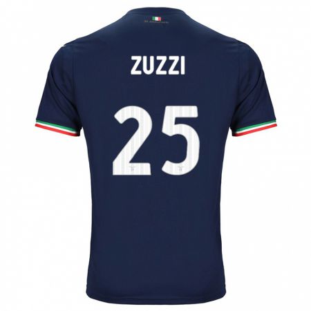 Kandiny Kinder Giorgia Zuzzi #25 Marine Auswärtstrikot Trikot 2023/24 T-Shirt