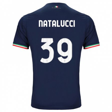 Kandiny Kinder Serena Natalucci #39 Marine Auswärtstrikot Trikot 2023/24 T-Shirt