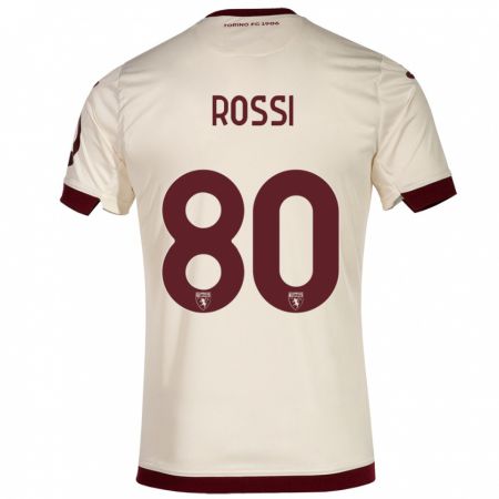 Kandiny Kinder Simone Rossi #80 Sekt Auswärtstrikot Trikot 2023/24 T-Shirt