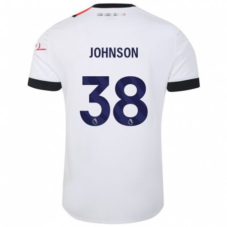 Kandiny Kinder Joe Johnson #38 Weiß Auswärtstrikot Trikot 2023/24 T-Shirt