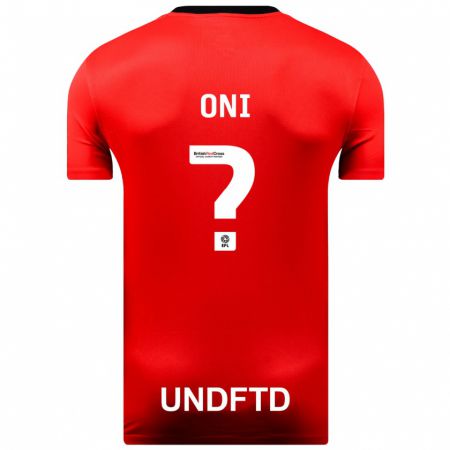 Kandiny Kinder Ifeoluwa Oni #0 Rot Auswärtstrikot Trikot 2023/24 T-Shirt