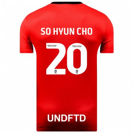 Kandiny Kinder Cho So-Hyun #20 Rot Auswärtstrikot Trikot 2023/24 T-Shirt