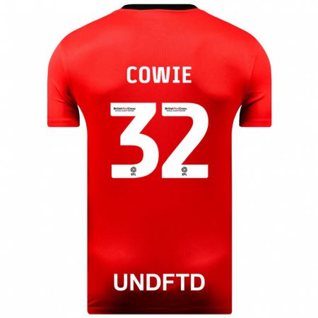 Kandiny Kinder Abbie Cowie #32 Rot Auswärtstrikot Trikot 2023/24 T-Shirt