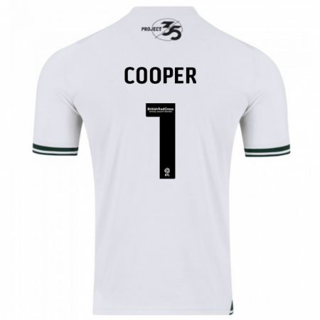Kandiny Kinder Michael Cooper #1 Weiß Auswärtstrikot Trikot 2023/24 T-Shirt