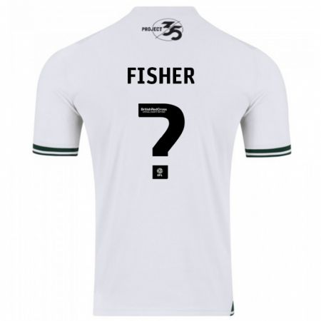 Kandiny Kinder Cole Fisher #0 Weiß Auswärtstrikot Trikot 2023/24 T-Shirt