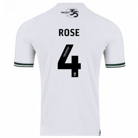 Kandiny Kinder Jemma Rose #4 Weiß Auswärtstrikot Trikot 2023/24 T-Shirt
