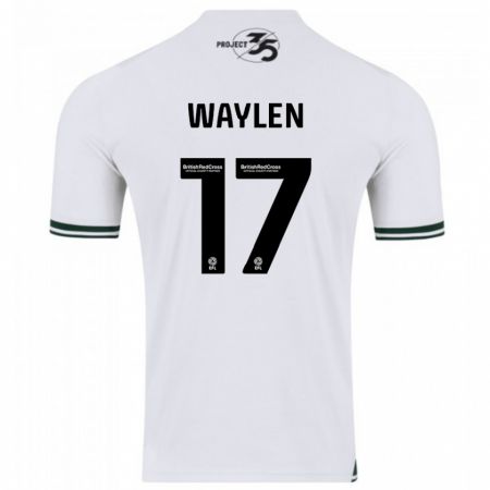 Kandiny Kinder Libby Waylen #17 Weiß Auswärtstrikot Trikot 2023/24 T-Shirt