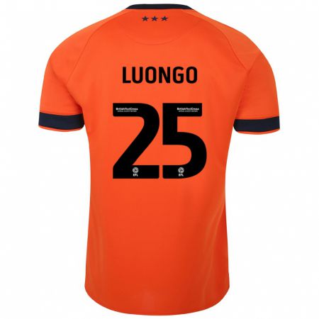Kandiny Kinder Massimo Luongo #25 Orangefarben Auswärtstrikot Trikot 2023/24 T-Shirt