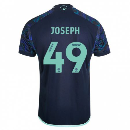 Kandiny Kinder Mateo Joseph #49 Blau Auswärtstrikot Trikot 2023/24 T-Shirt