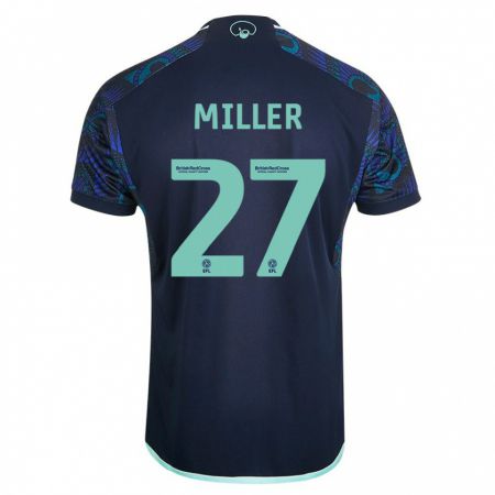 Kandiny Kinder Amari Miller #27 Blau Auswärtstrikot Trikot 2023/24 T-Shirt