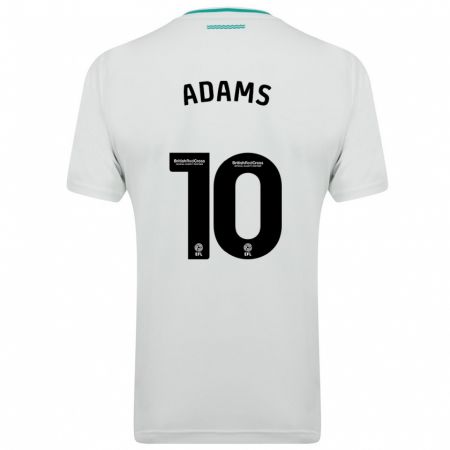 Kandiny Kinder Ché Adams #10 Weiß Auswärtstrikot Trikot 2023/24 T-Shirt