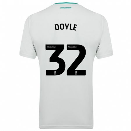 Kandiny Kinder Kamari Doyle #32 Weiß Auswärtstrikot Trikot 2023/24 T-Shirt