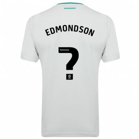 Kandiny Kinder Tyler Edmondson #0 Weiß Auswärtstrikot Trikot 2023/24 T-Shirt