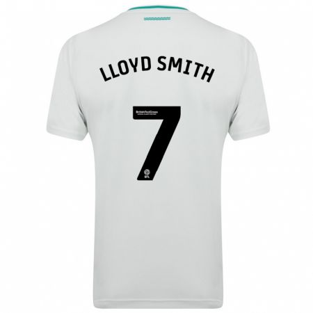 Kandiny Kinder Lexi Lloyd-Smith #7 Weiß Auswärtstrikot Trikot 2023/24 T-Shirt