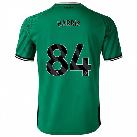 Kandiny Kinder Aidan Harris #84 Grün Auswärtstrikot Trikot 2023/24 T-Shirt