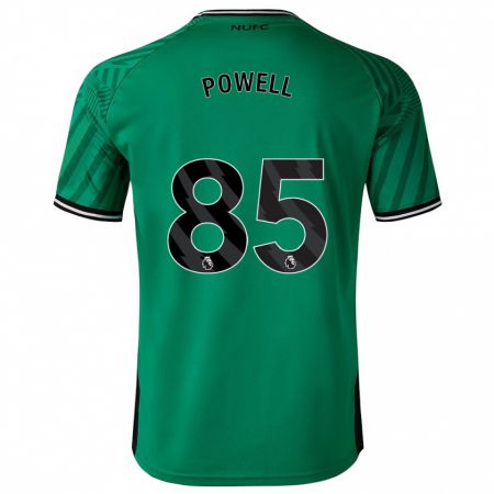 Kandiny Kinder Rory Powell #85 Grün Auswärtstrikot Trikot 2023/24 T-Shirt