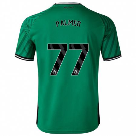 Kandiny Kinder Darren Palmer #77 Grün Auswärtstrikot Trikot 2023/24 T-Shirt