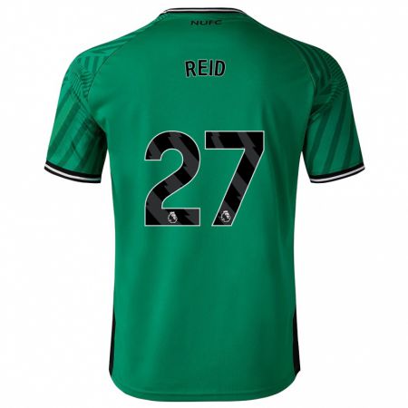 Kandiny Kinder Hannah Reid #27 Grün Auswärtstrikot Trikot 2023/24 T-Shirt