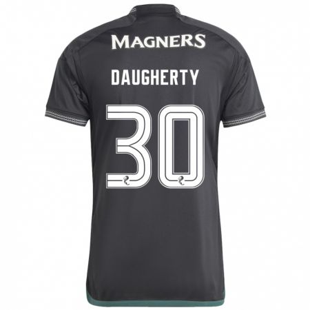 Kandiny Kinder Kelsey Daugherty #30 Schwarz Auswärtstrikot Trikot 2023/24 T-Shirt