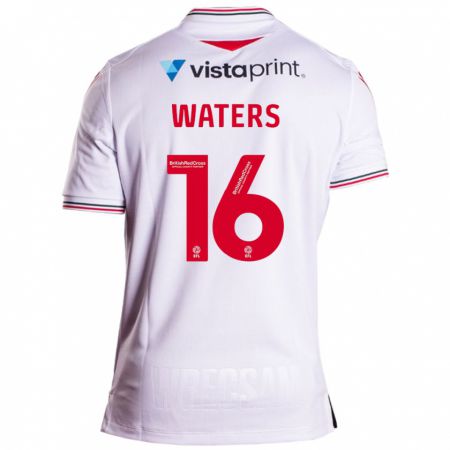 Kandiny Kinder Billy Waters #16 Weiß Auswärtstrikot Trikot 2023/24 T-Shirt