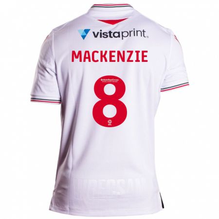 Kandiny Kinder Libby Mackenzie #8 Weiß Auswärtstrikot Trikot 2023/24 T-Shirt