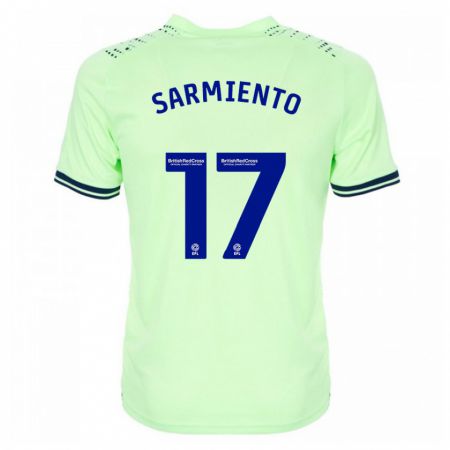 Kandiny Kinder Jeremy Sarmiento #17 Marine Auswärtstrikot Trikot 2023/24 T-Shirt