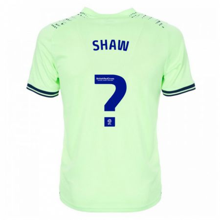 Kandiny Kinder Josh Shaw #0 Marine Auswärtstrikot Trikot 2023/24 T-Shirt