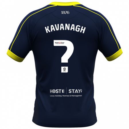 Kandiny Kinder Calum Kavanagh #0 Marine Auswärtstrikot Trikot 2023/24 T-Shirt