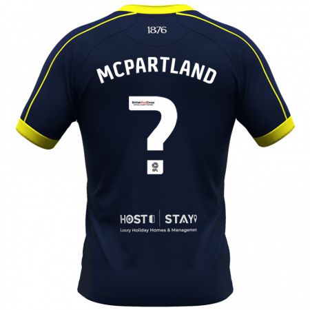 Kandiny Kinder Will Mcpartland #0 Marine Auswärtstrikot Trikot 2023/24 T-Shirt